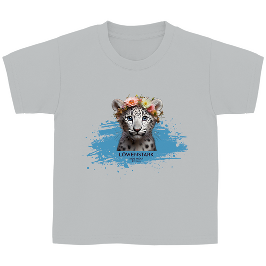Wild & Wundervoll - Schneeleopard - Kids T-Shirt