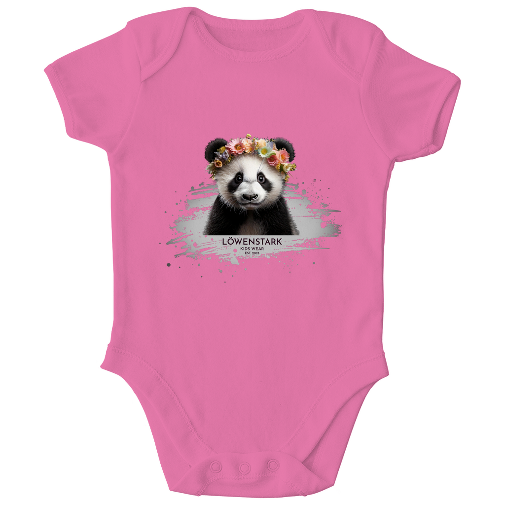 Wild & Wundervoll - Panda - Baby Body Kurzarm