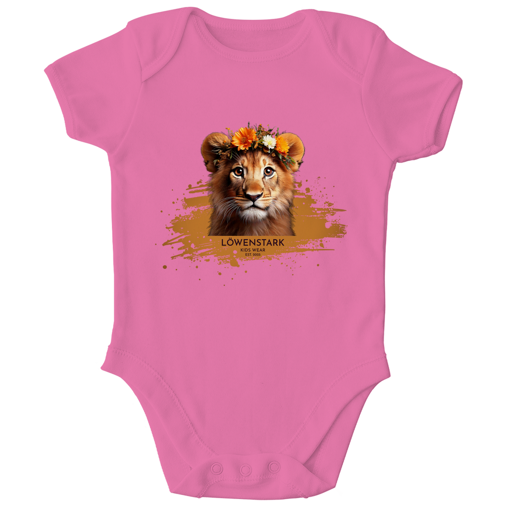 Wild & Wundervoll - Löwe - Baby Body Kurzarm