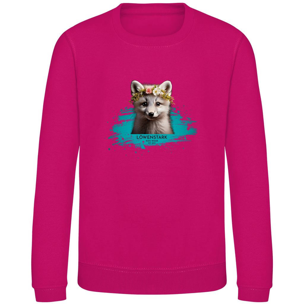 Wild & Wundervoll - Polarfuchs - Kids Sweatshirt