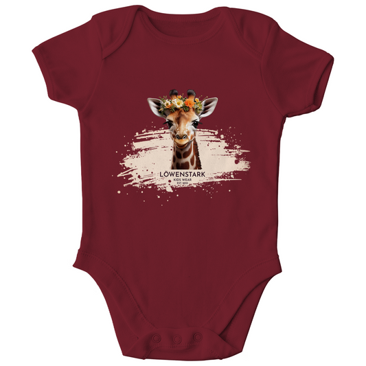 Wild & Wundervoll - Giraffe - Baby Body Kurzarm