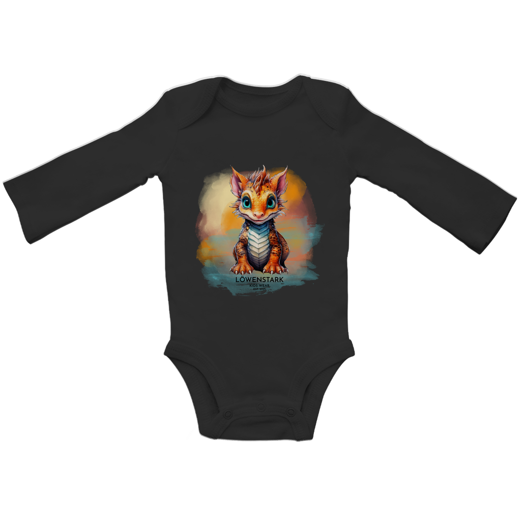Magische Gefährten - Feuerdrache - Baby Body Langarm