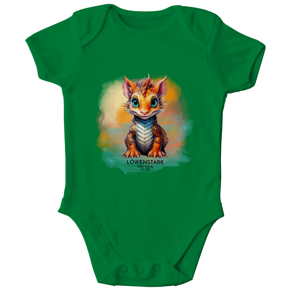 Magische Gefährten - Feuerdrache - Baby Body Kurzarm