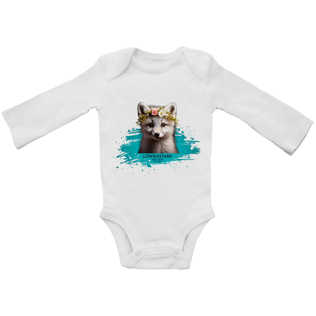 Wild & Wundervoll - Polarfuchs - Baby Body Langarm