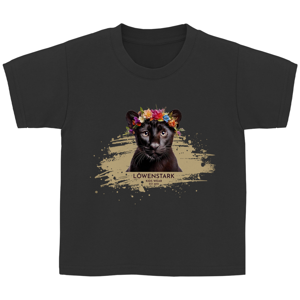 Wild & Wundervoll - Panther - Kids Shirt