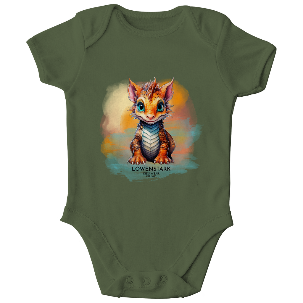Magische Gefährten - Feuerdrache - Baby Body Kurzarm