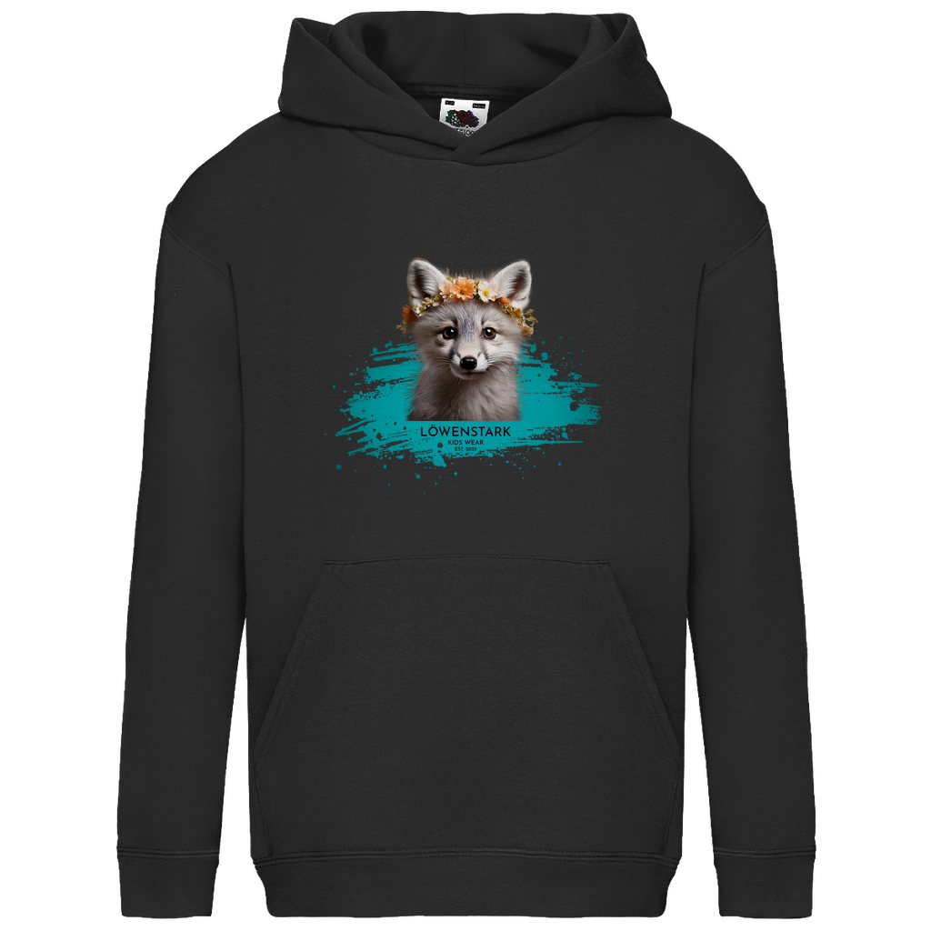 Wild & Wundervoll - Polarfuchs - Kids Hoodie