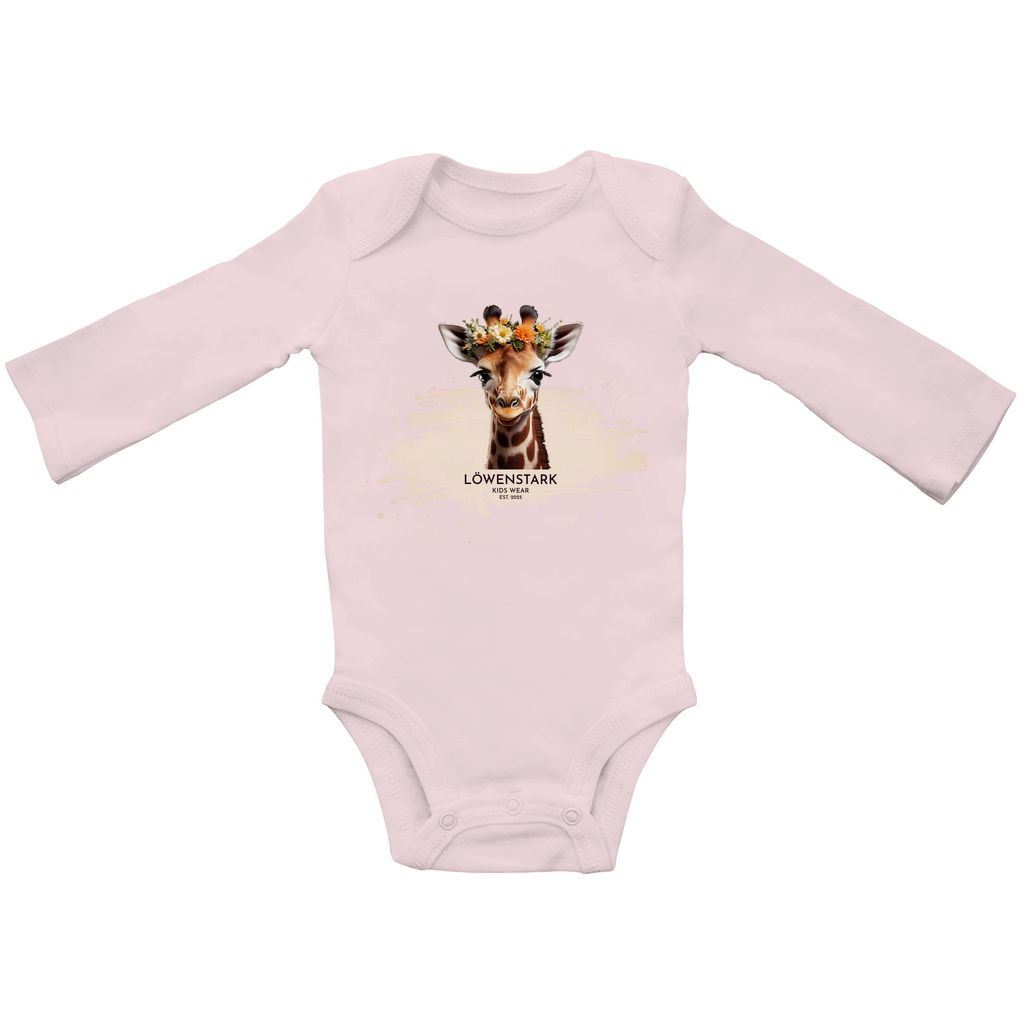 Wild & Wundervoll - Giraffe - Baby Body Langarm