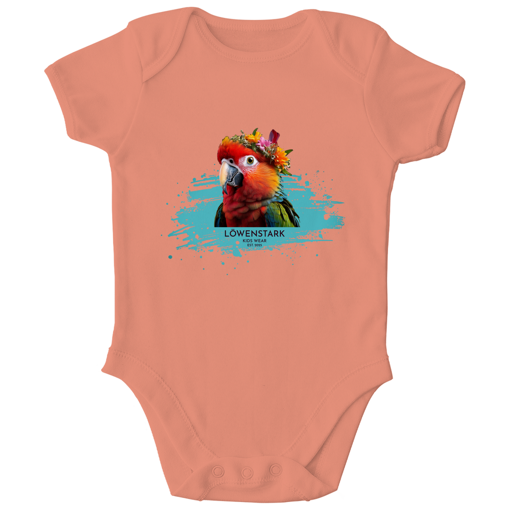 Wild & Wundervoll - Ara - Baby Body Kurzarm