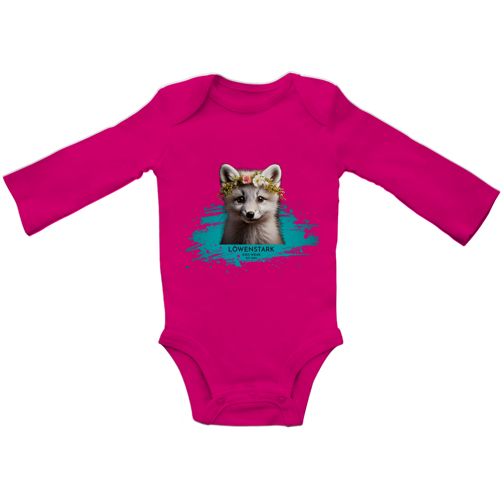 Wild & Wundervoll - Polarfuchs - Baby Body Langarm