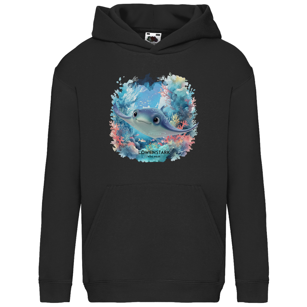 Ozean Helden - Kids Rochen Hoodie