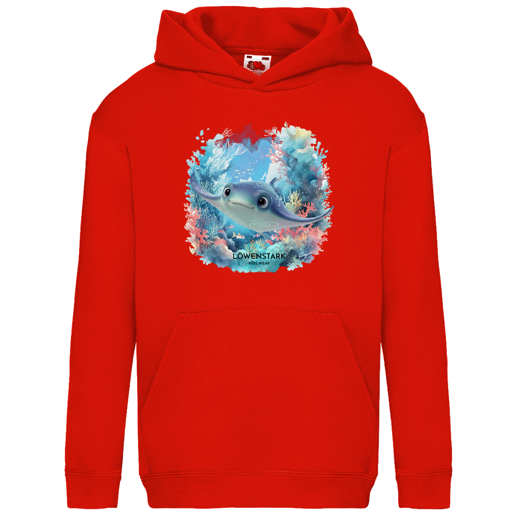 Ozean Helden - Kids Rochen Hoodie