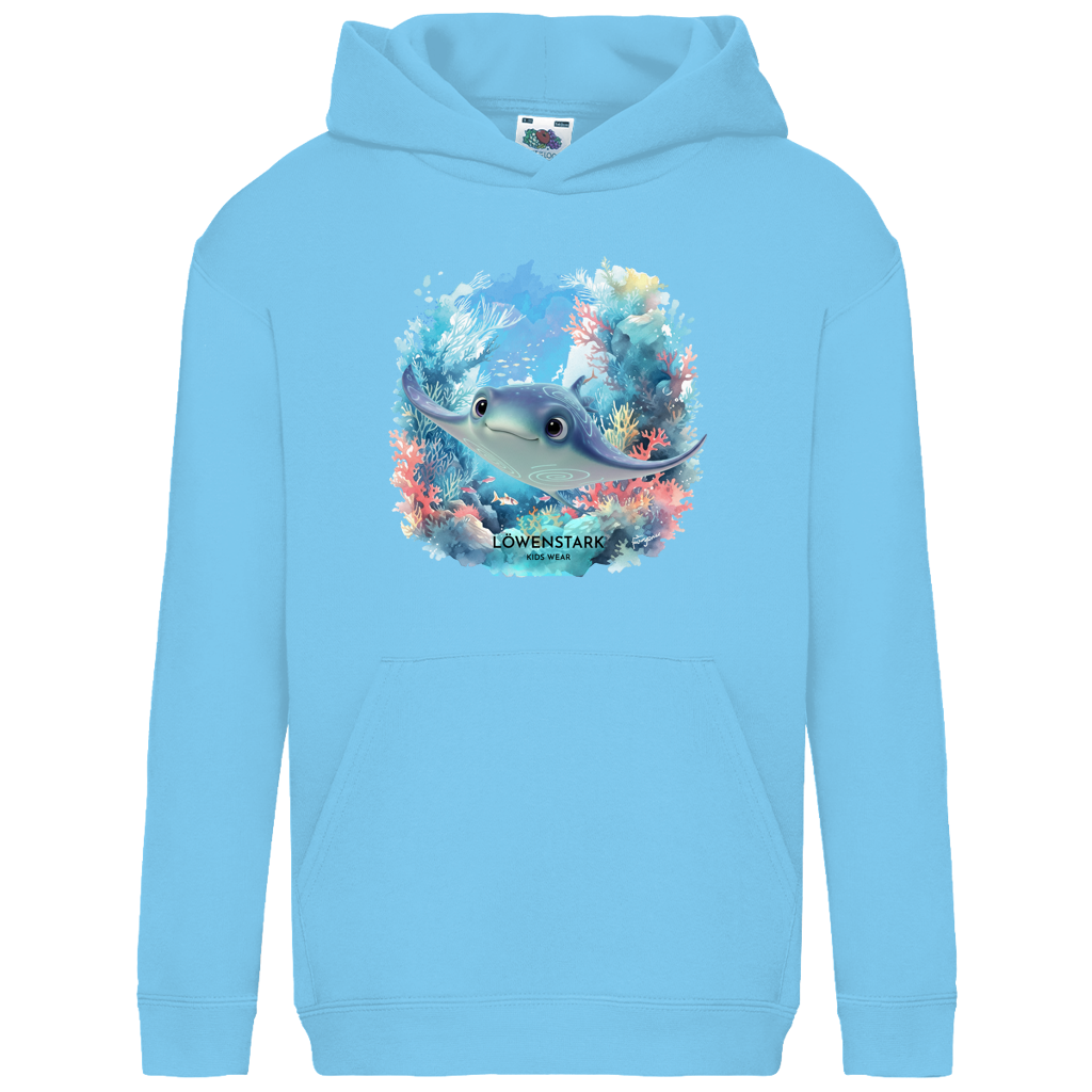 Ozean Helden - Kids Rochen Hoodie