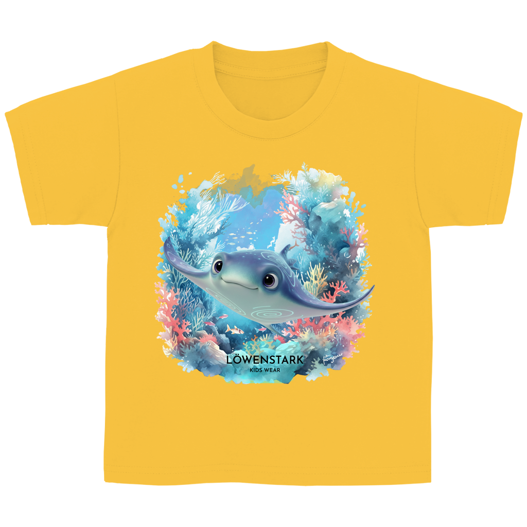 Ozean Helden - Kids Rochen Shirt