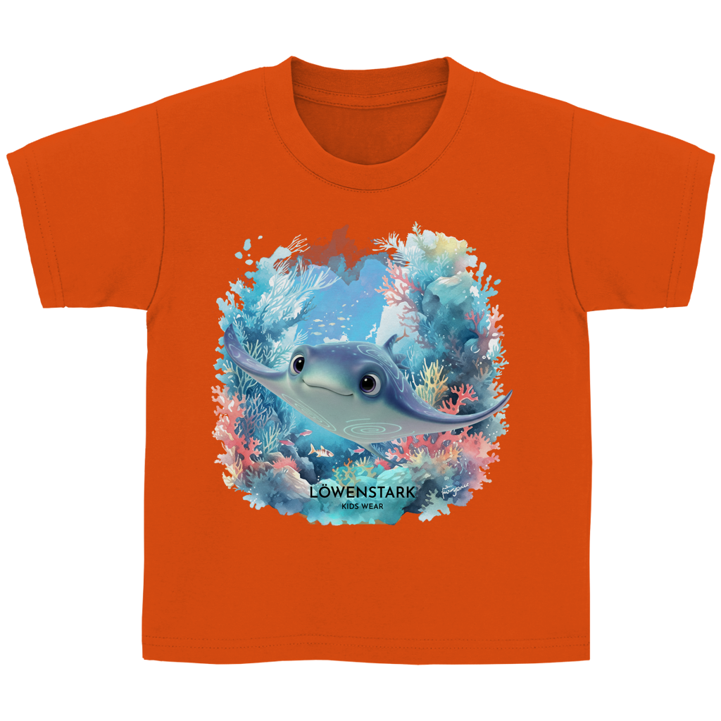 Ozean Helden - Kids Rochen Shirt