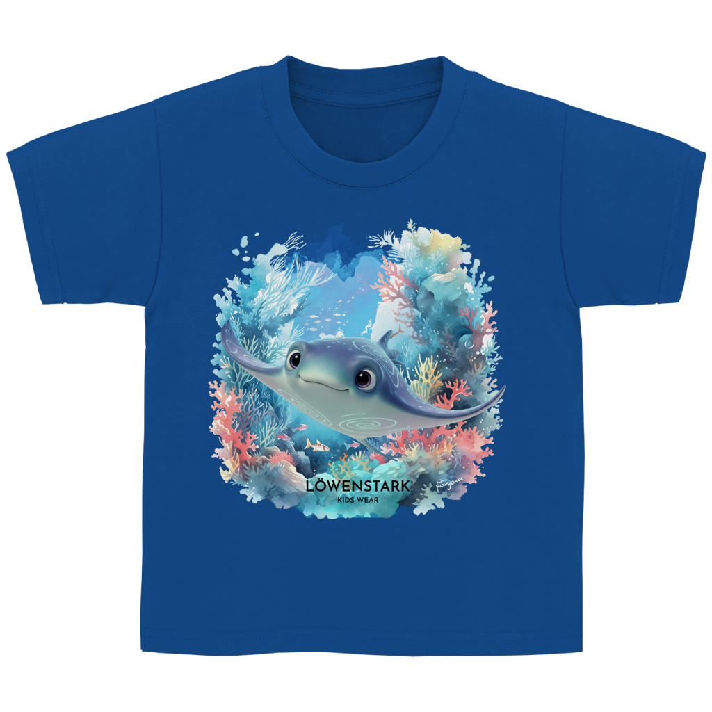 Ozean Helden - Kids Rochen Shirt