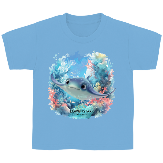 Ozean Helden - Kids Rochen Shirt