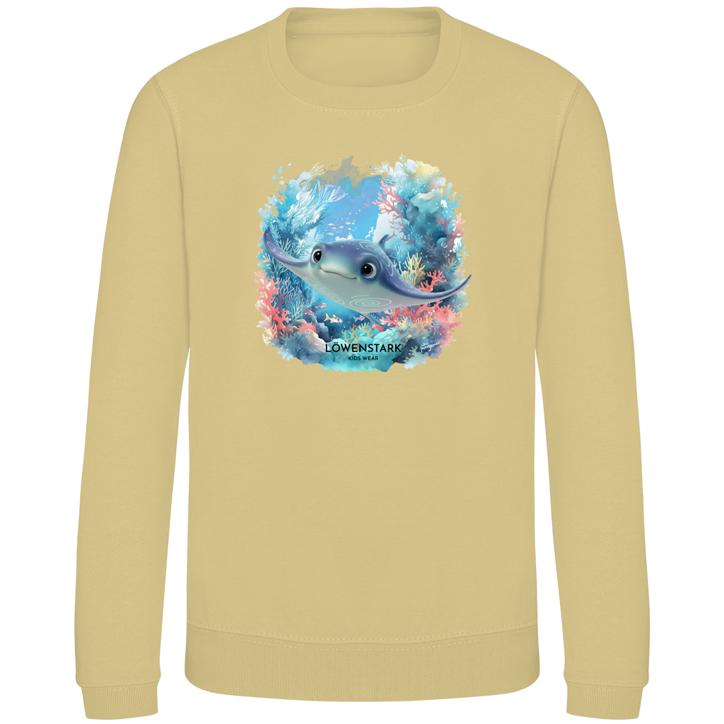 Ozean Helden - Kids Rochen Sweatshirt