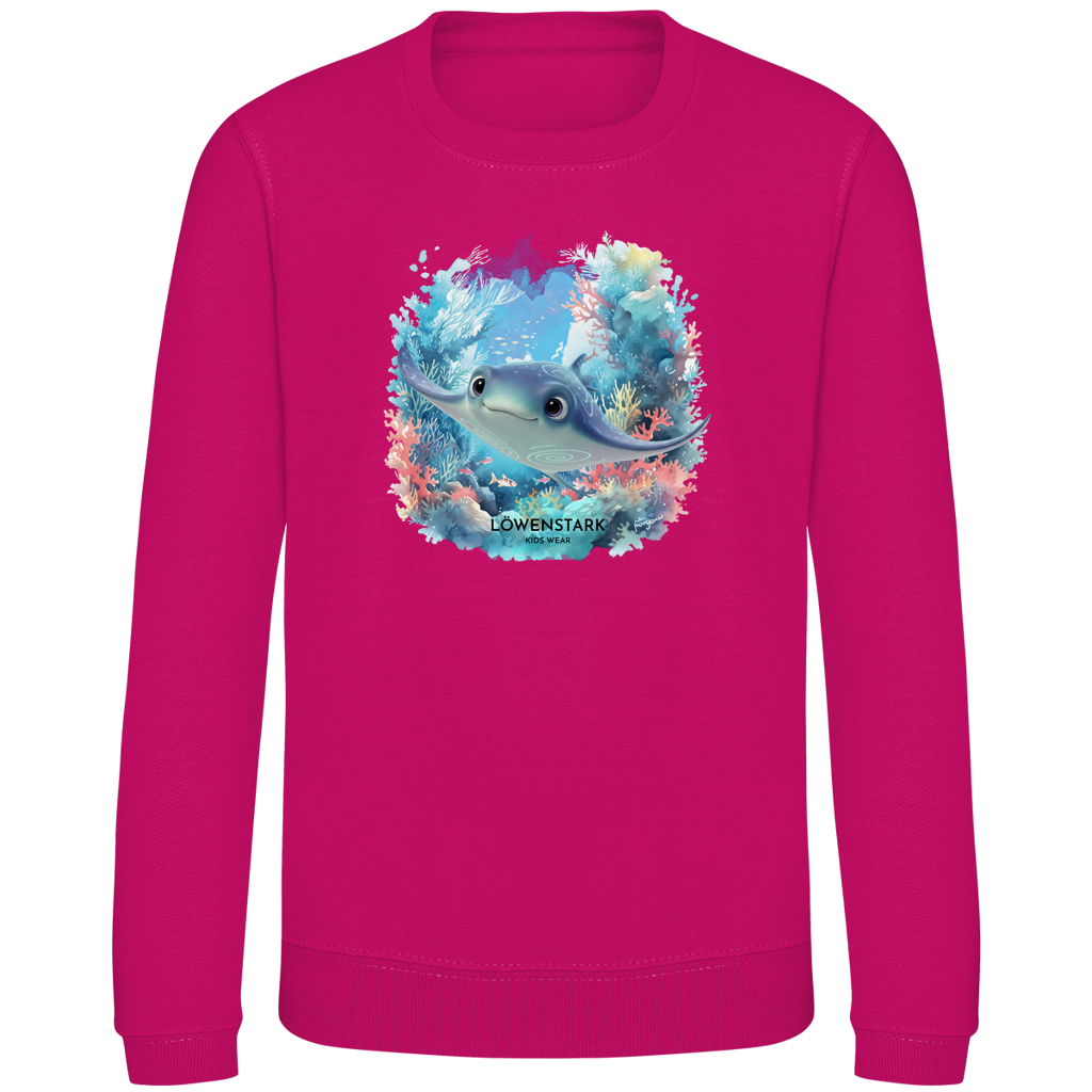 Ozean Helden - Kids Rochen Sweatshirt