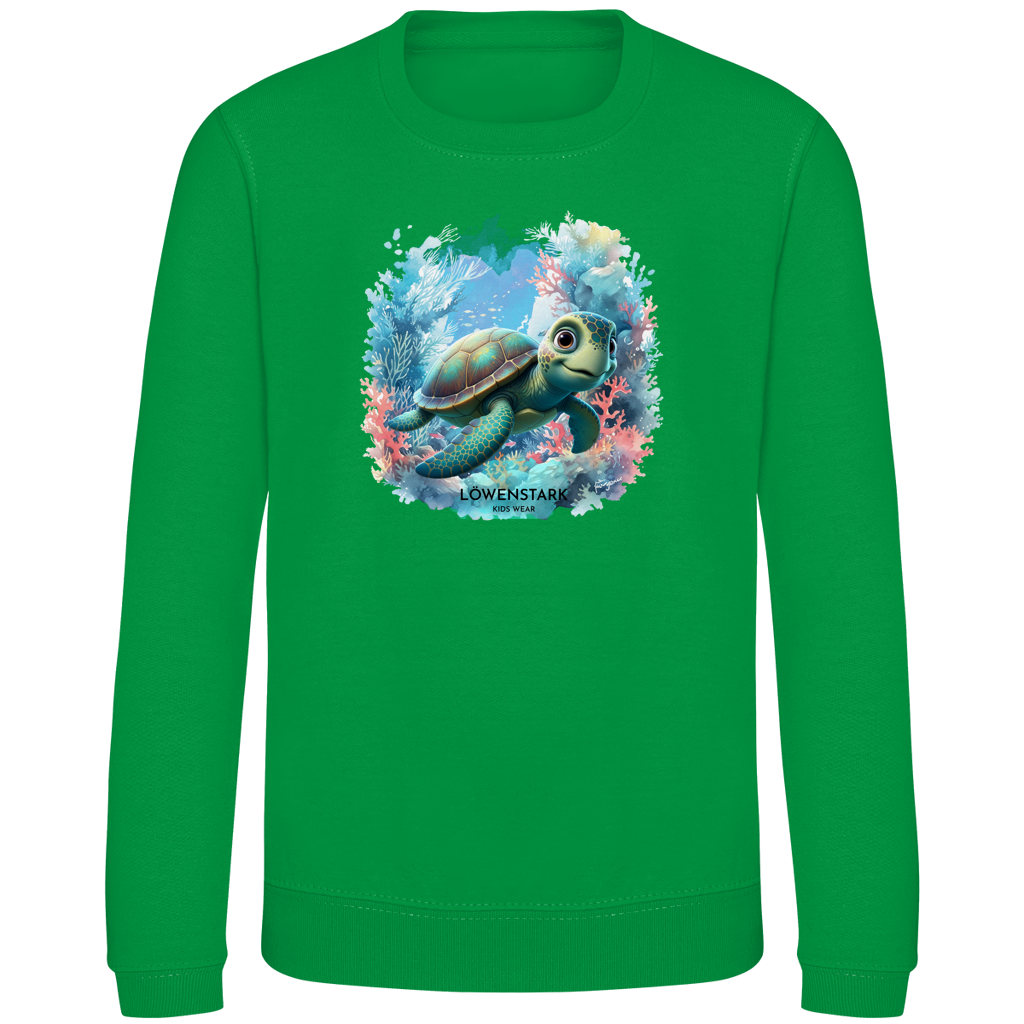 Ozean Helden - Kids Schildkröten Sweatshirt