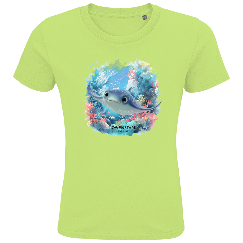 Ozean Helden Kids Premium Bio T-Shirt - Rochen