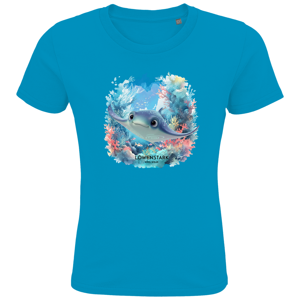 Ozean Helden Kids Premium Bio T-Shirt - Rochen