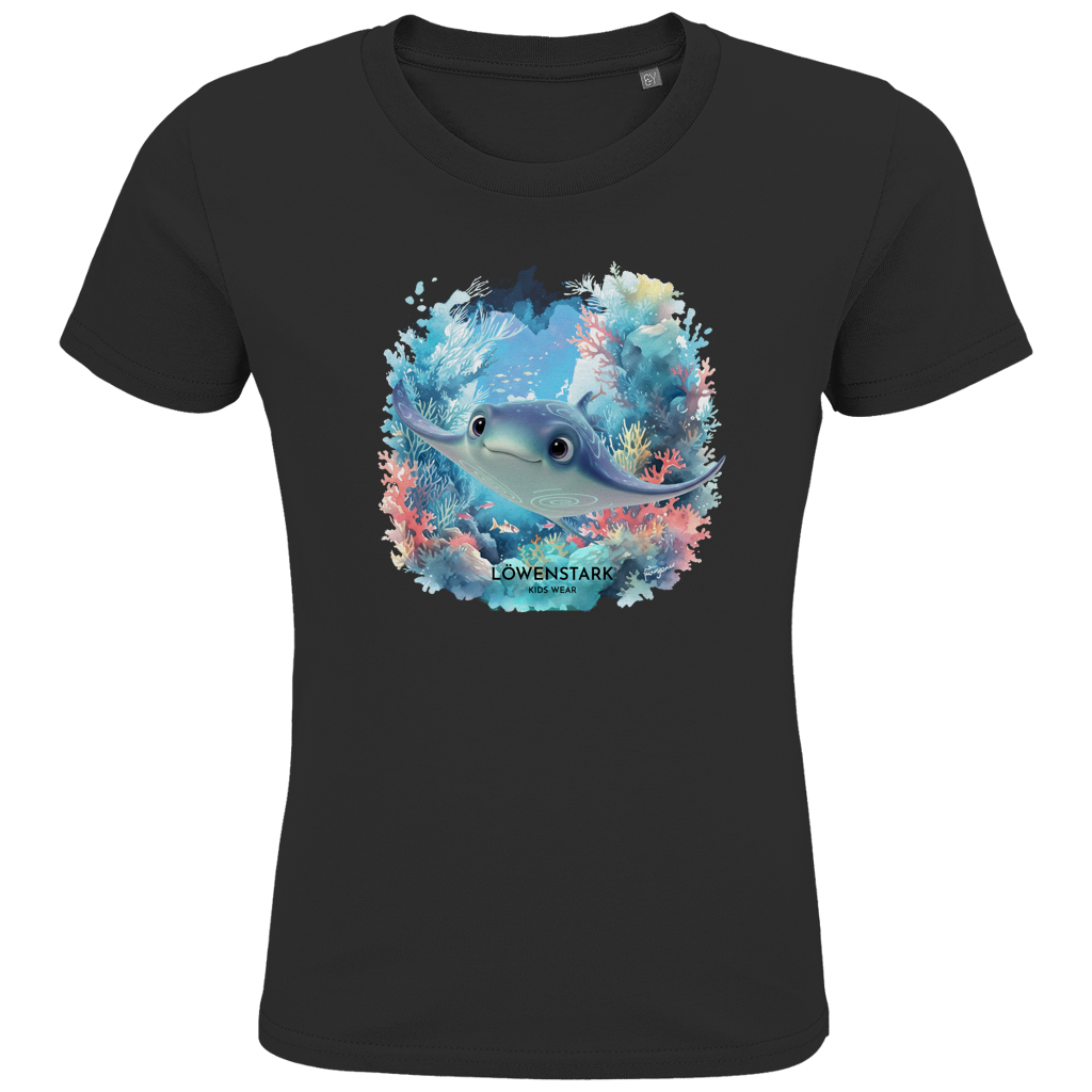 Ozean Helden Kids Premium Bio T-Shirt - Rochen