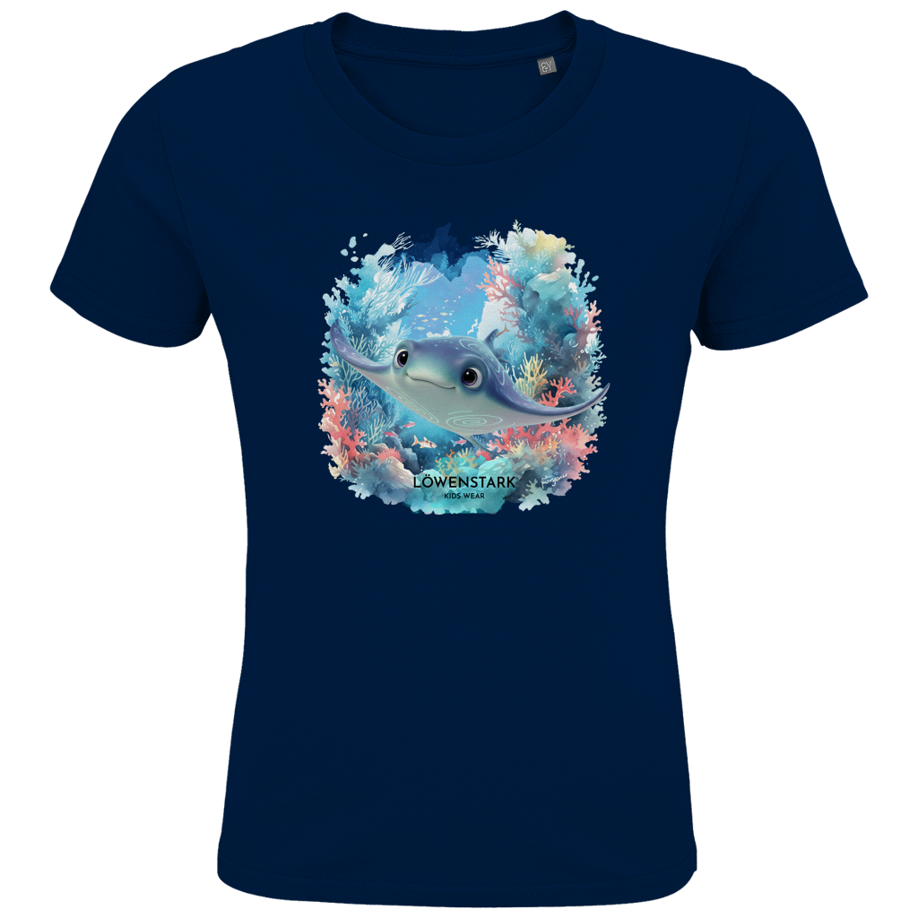 Ozean Helden Kids Premium Bio T-Shirt - Rochen