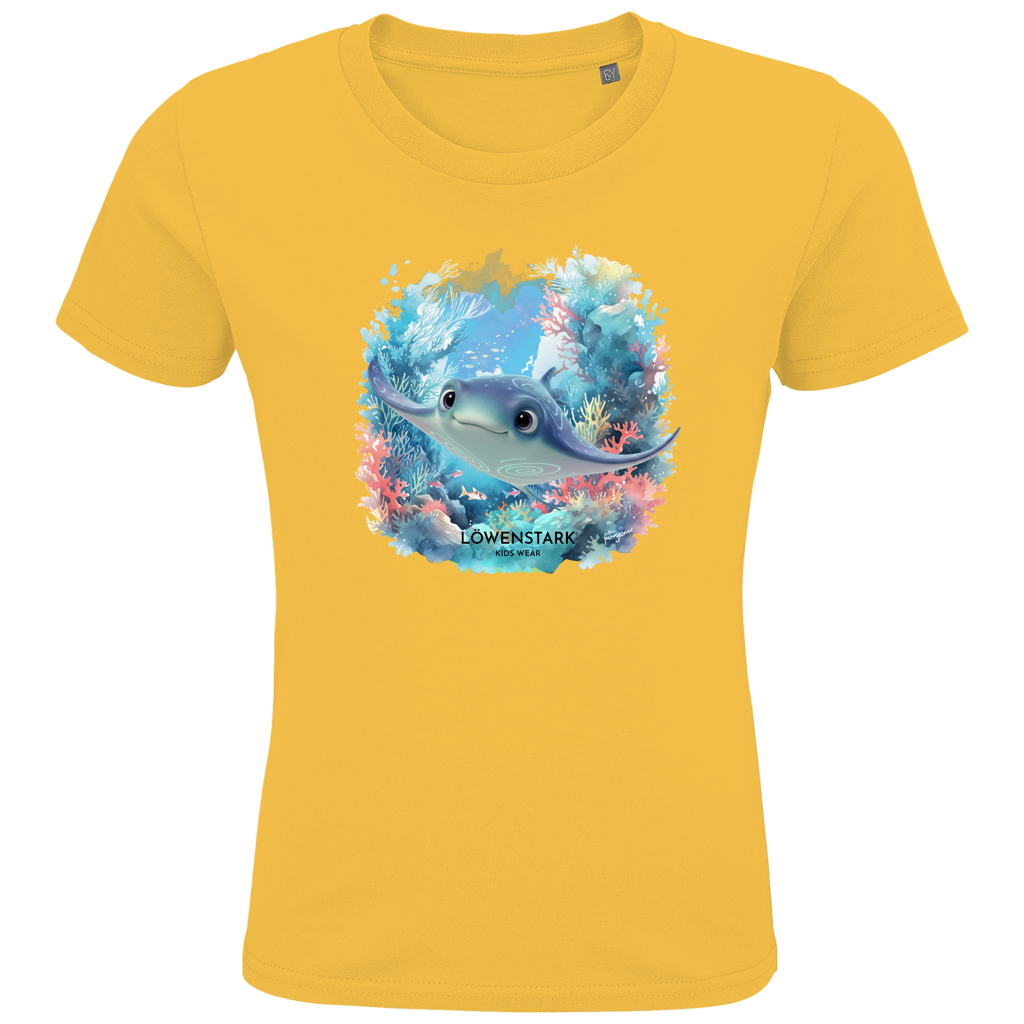 Ozean Helden Kids Premium Bio T-Shirt - Rochen