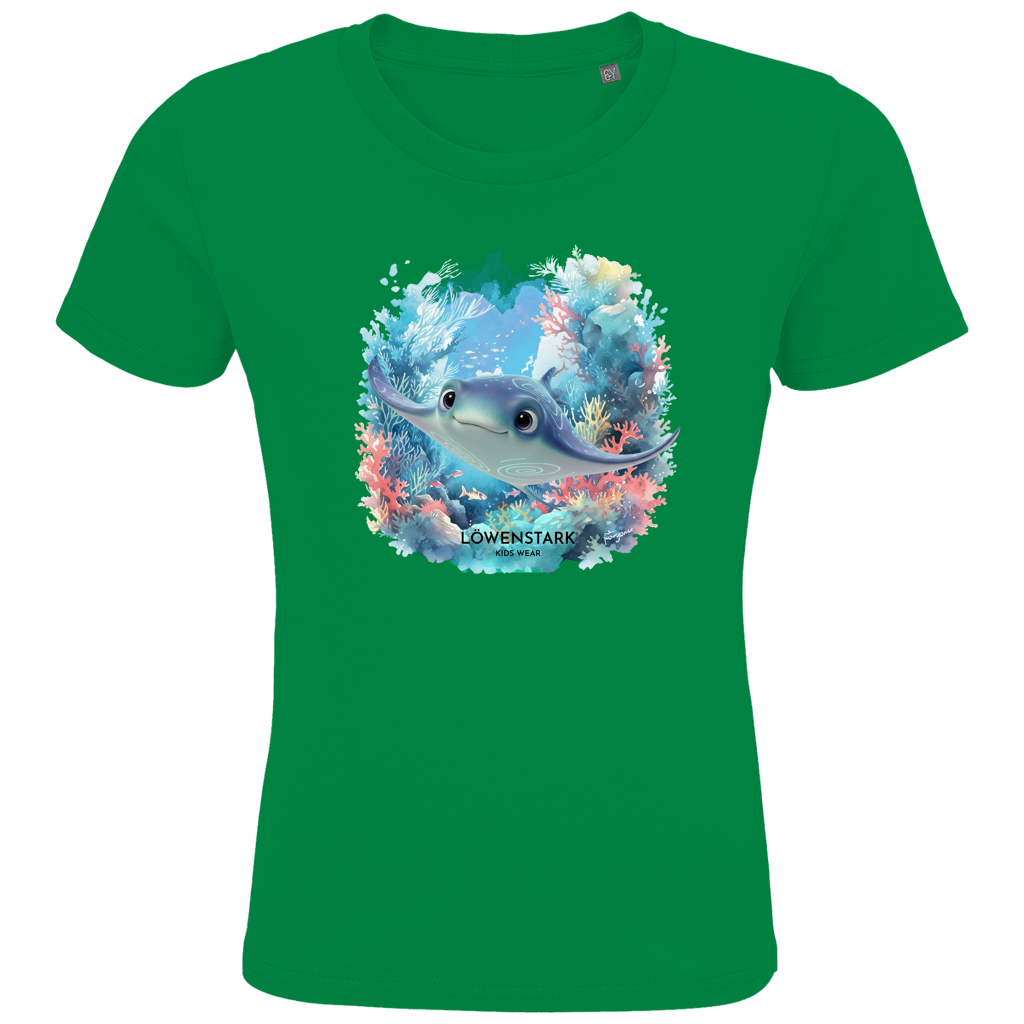 Ozean Helden Kids Premium Bio T-Shirt - Rochen