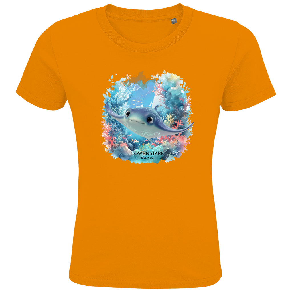 Ozean Helden Kids Premium Bio T-Shirt - Rochen