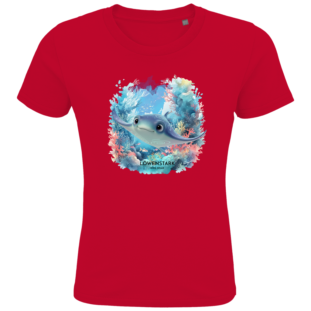 Ozean Helden Kids Premium Bio T-Shirt - Rochen