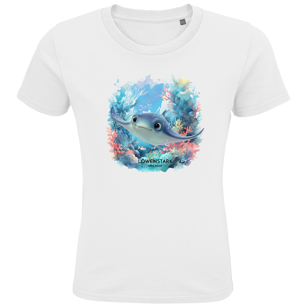 Ozean Helden Kids Premium Bio T-Shirt - Rochen