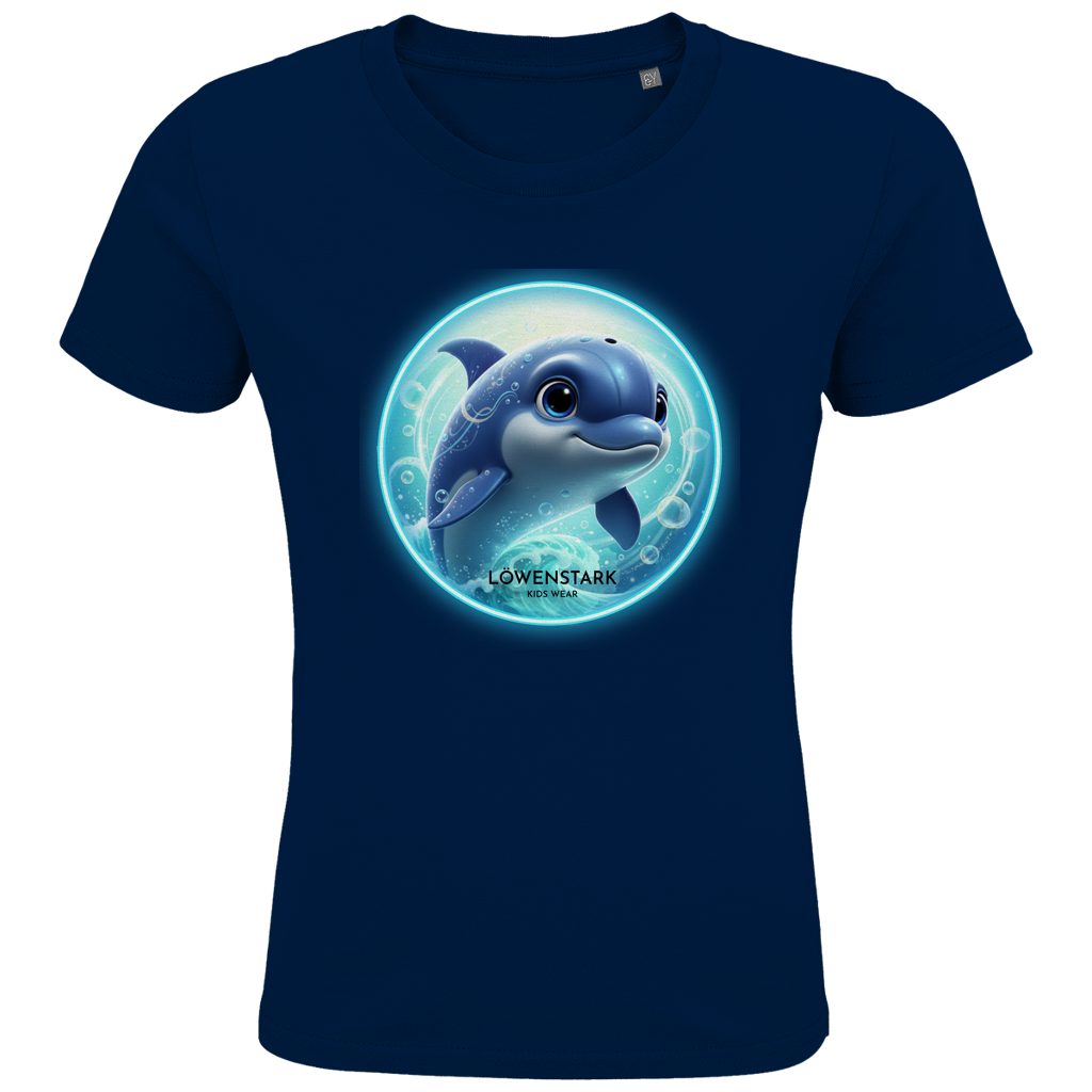 Ozean Helden – Delfin Premium Bio T-Shirt