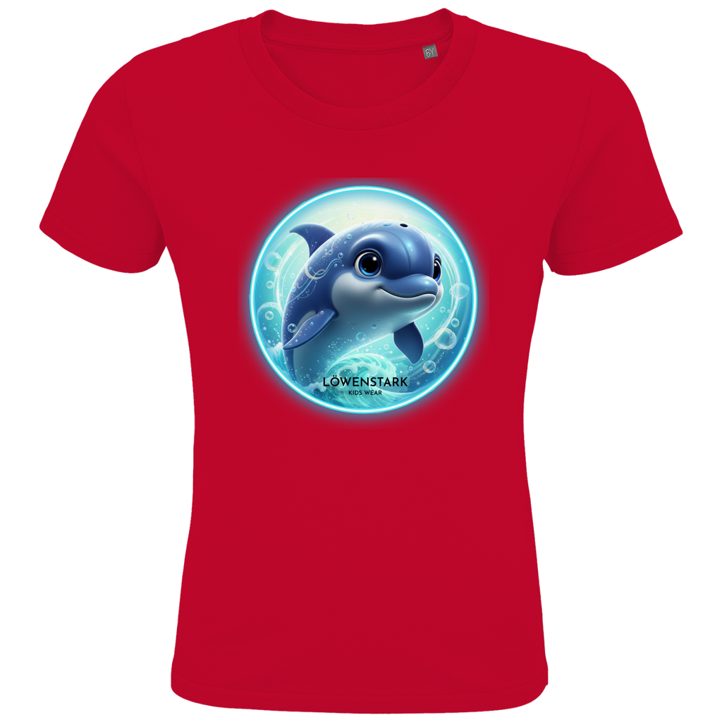 Ozean Helden – Delfin Premium Bio T-Shirt