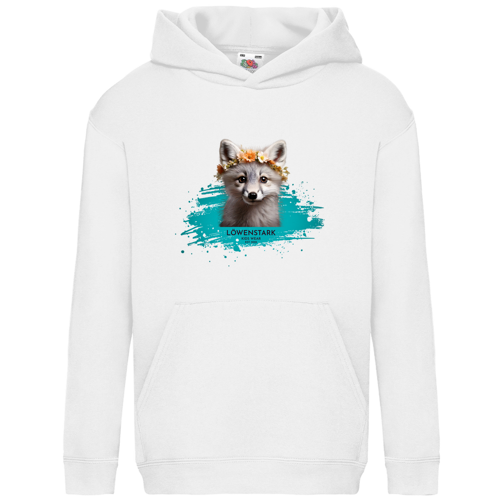 Wild & Wundervoll - Polarfuchs - Kids Hoodie