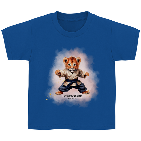 Starke Tatzen - Aikido Löwe - Kids Shirt