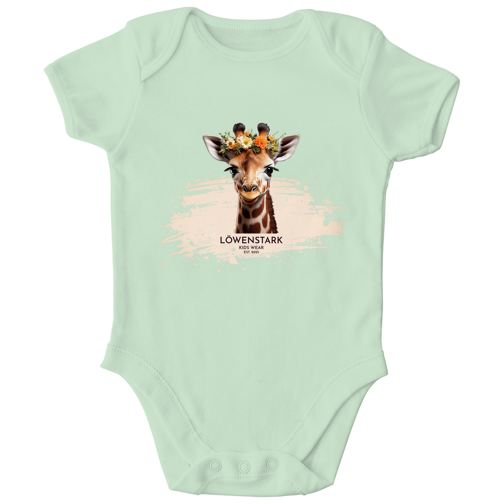Wild & Wundervoll - Giraffe - Baby Body Kurzarm