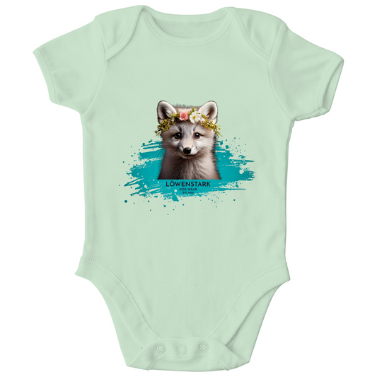 Wild & Wundervoll - Polarfuchs - Baby Body Kurzarm