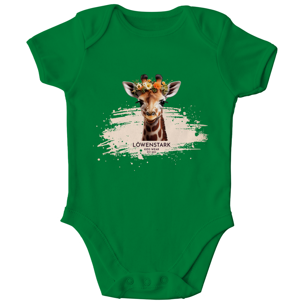 Wild & Wundervoll - Giraffe - Baby Body Kurzarm