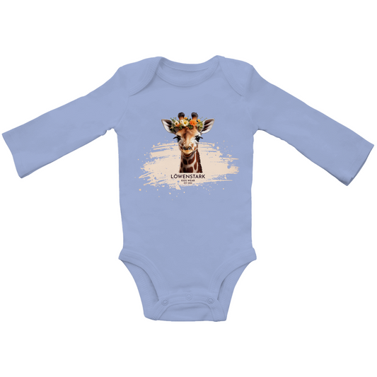 Wild & Wundervoll - Giraffe - Baby Body Langarm