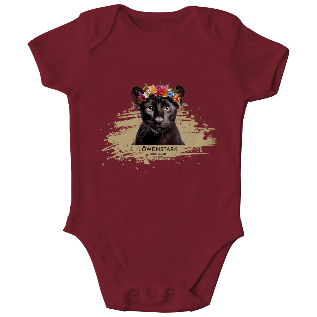 Wild & Wundervoll - Panther - Baby Body kurzarm