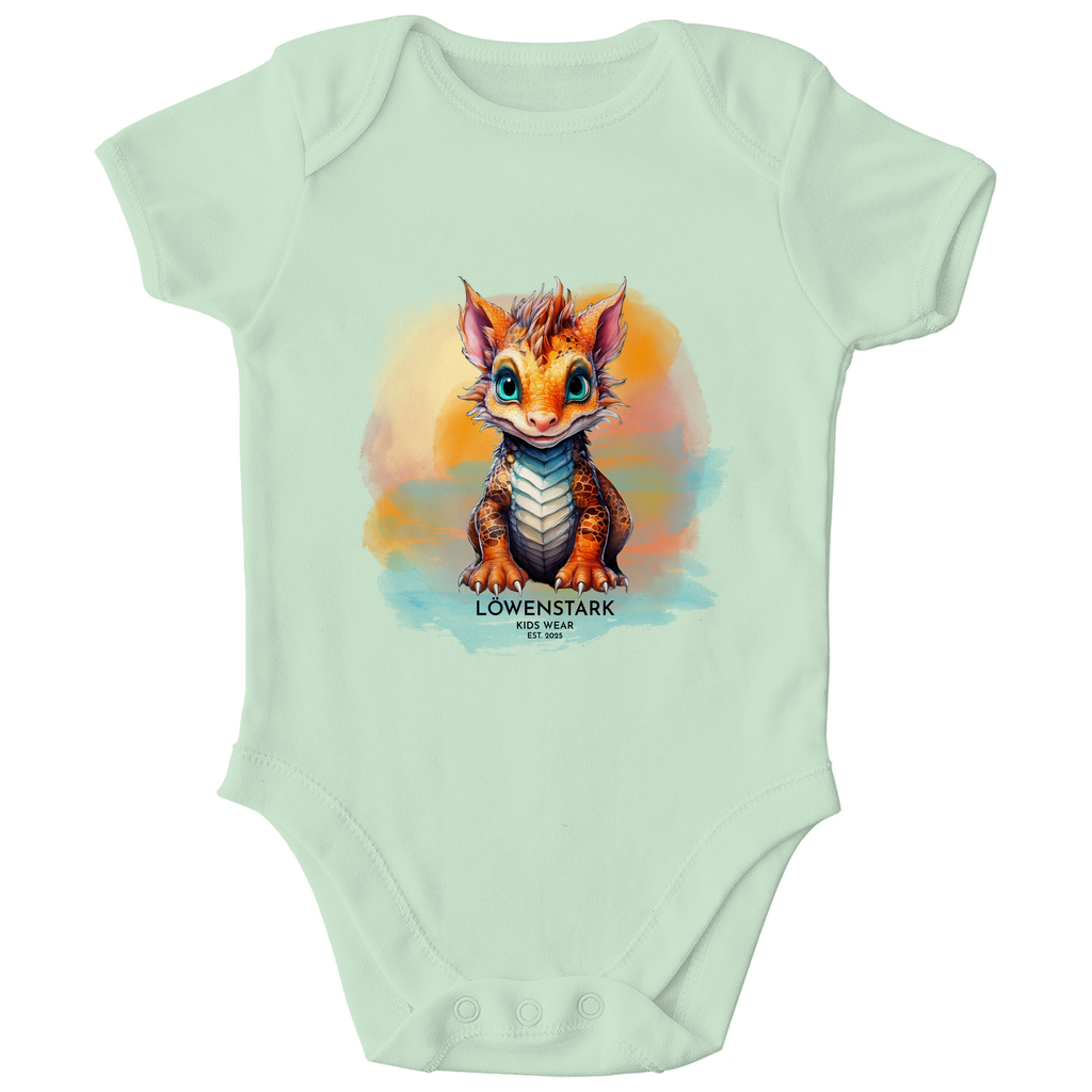 Magische Gefährten - Feuerdrache - Baby Body Kurzarm