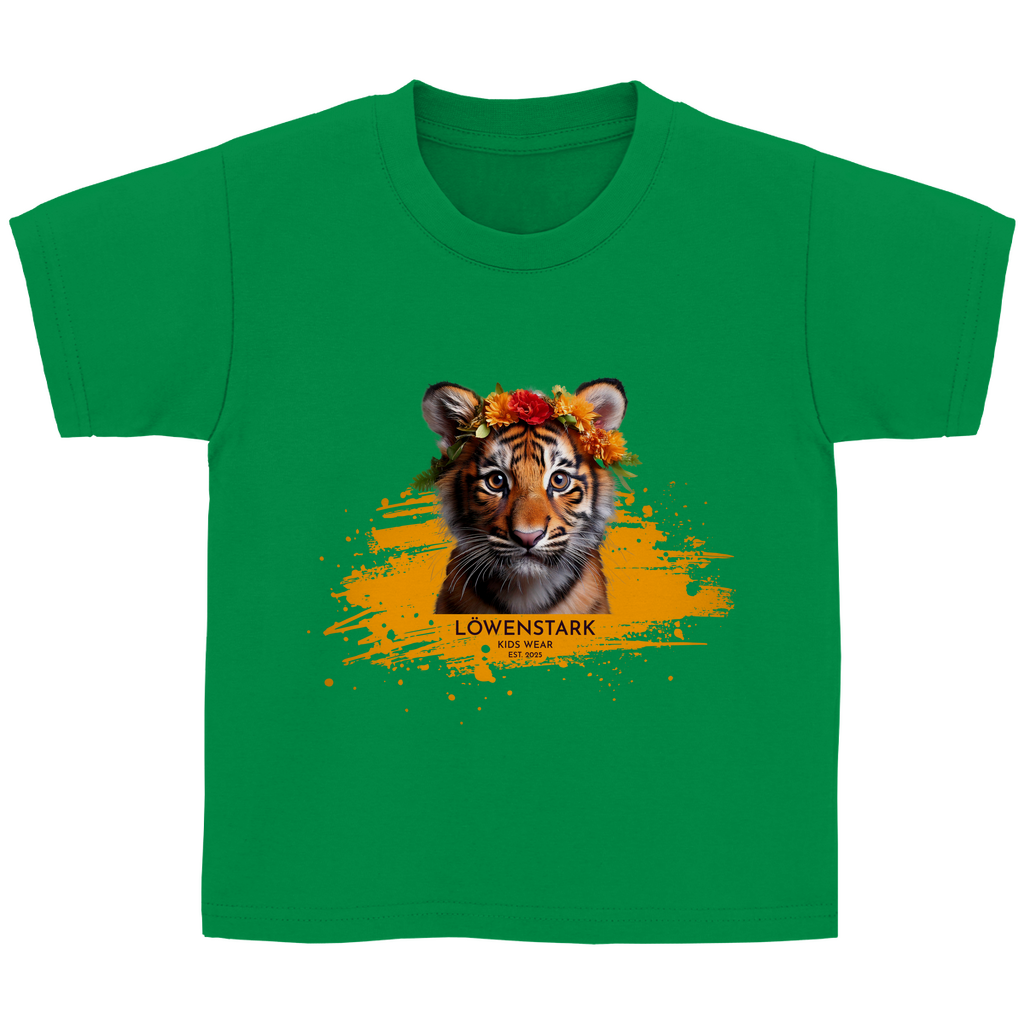 Wild & Wundervoll - Tiger - Kids T-Shirt