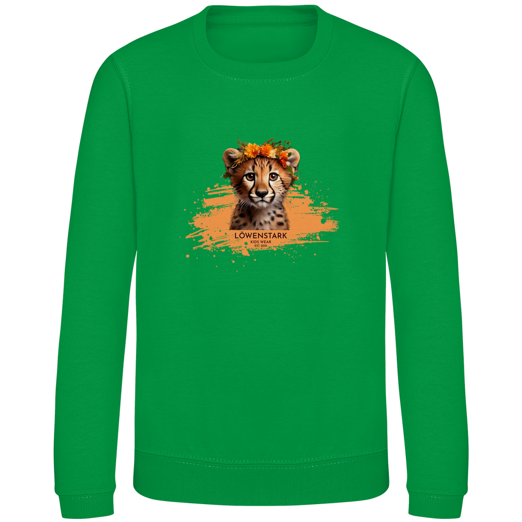 Wild & Wundervoll - Gepard - Kids Sweatshirt