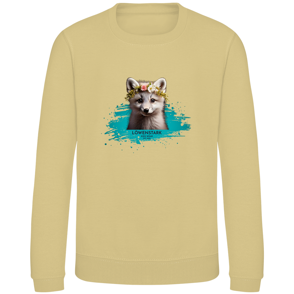 Wild & Wundervoll - Polarfuchs - Kids Sweatshirt