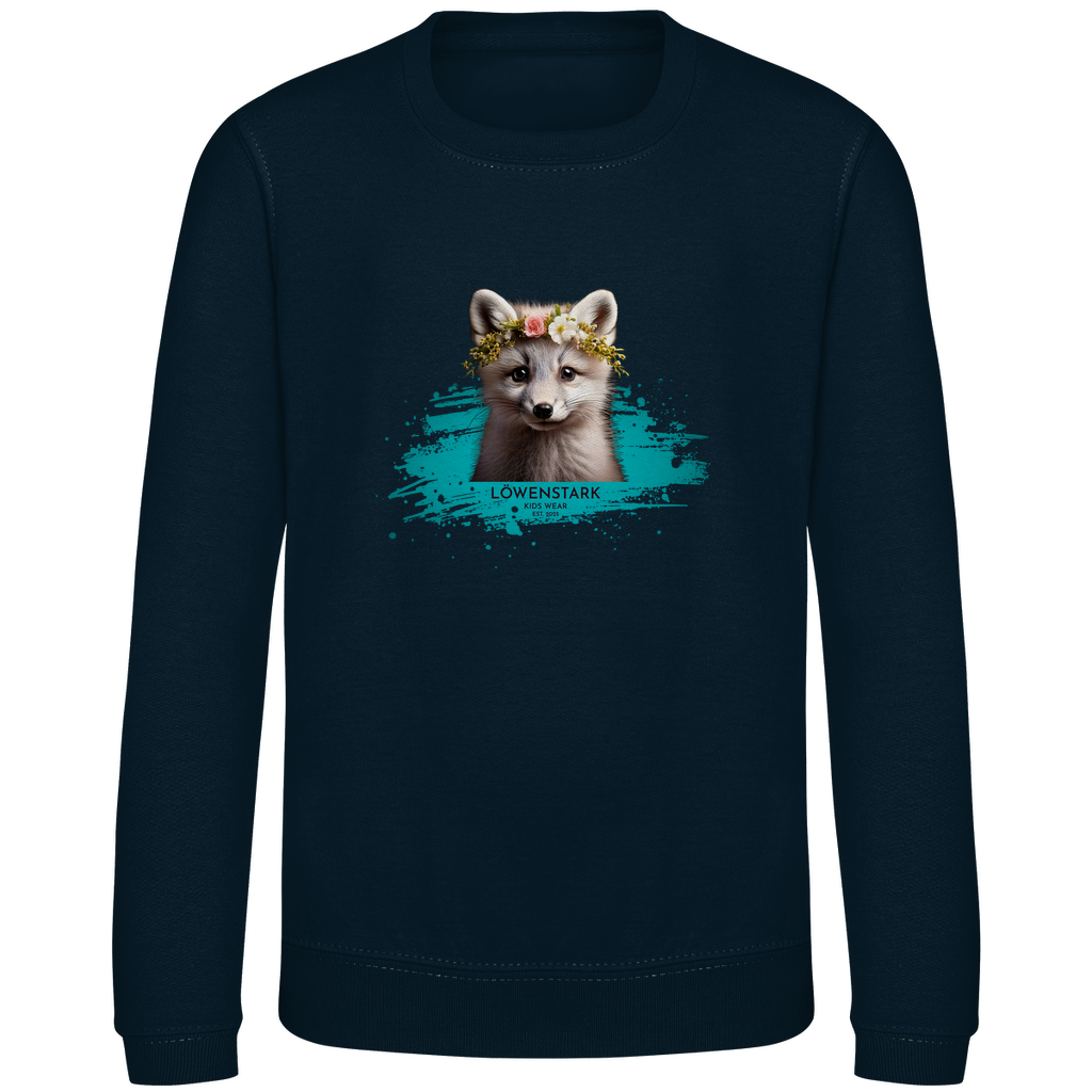 Wild & Wundervoll - Polarfuchs - Kids Sweatshirt
