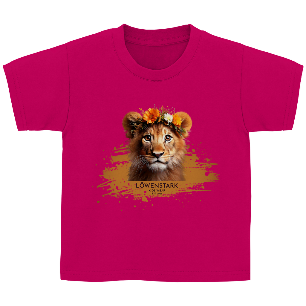 Wild & Wundervoll - Löwe - Kids T-Shirt