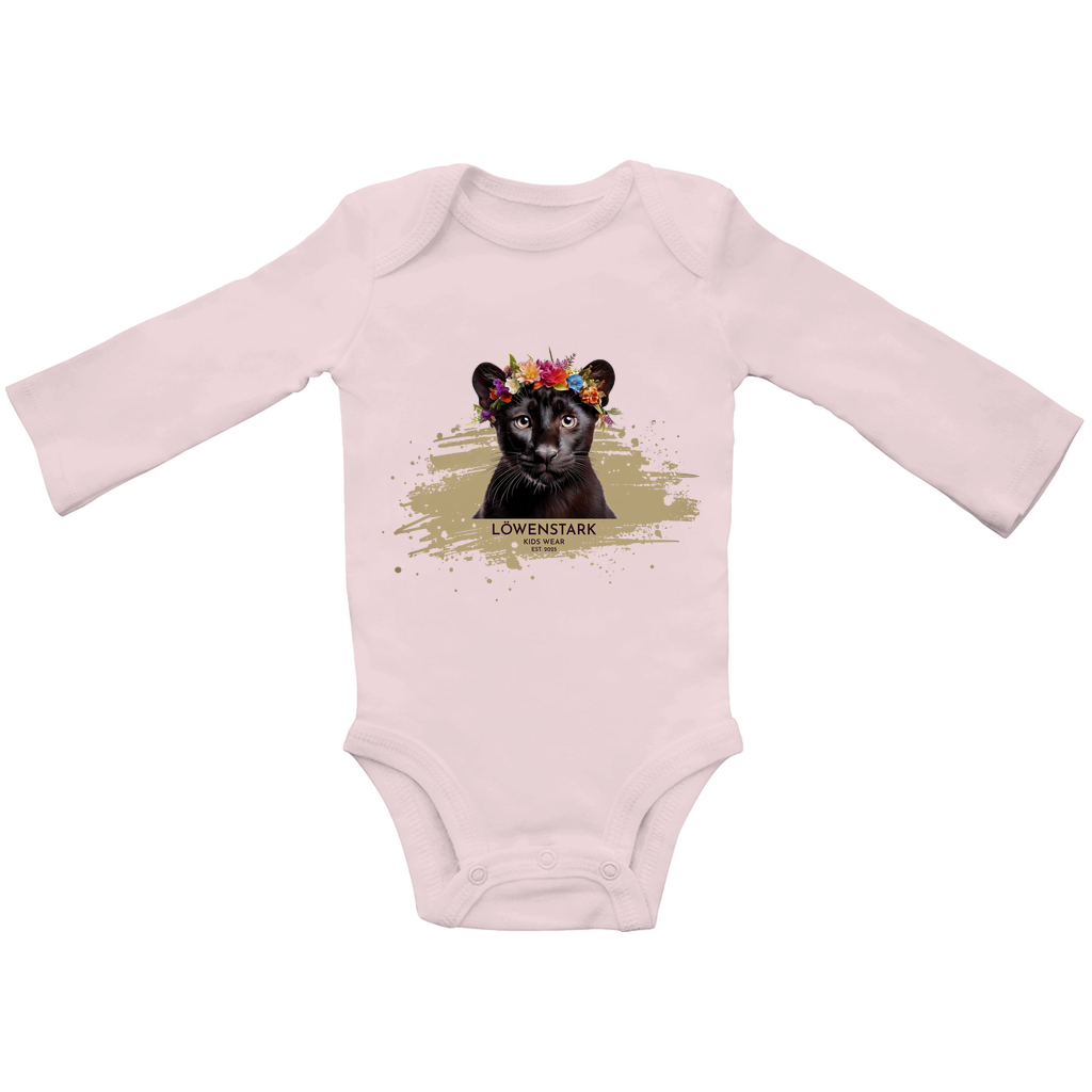 Wild & Wundervoll - Panther - Baby Body Langarm