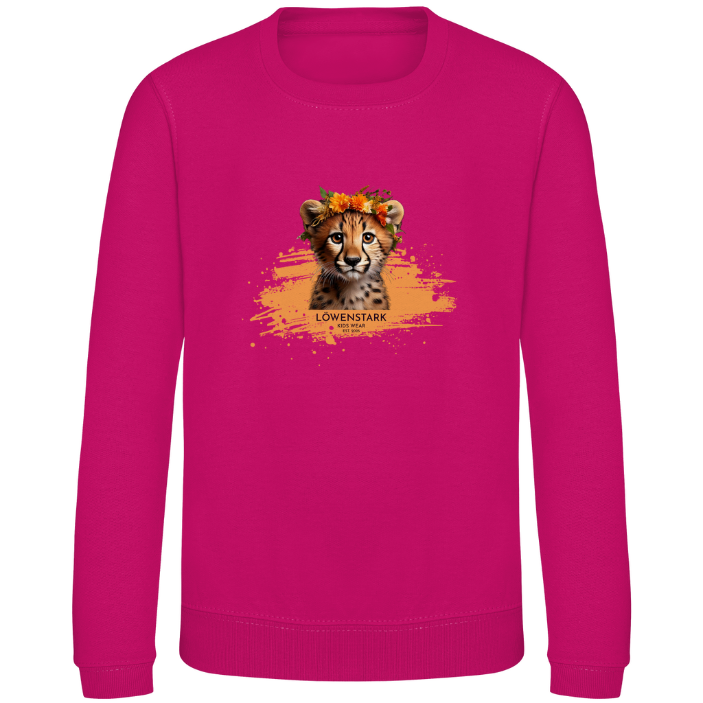 Wild & Wundervoll - Gepard - Kids Sweatshirt